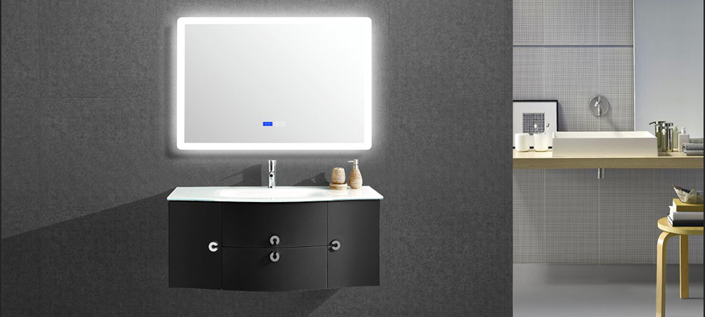 IL1905B Bathroom Vanity Set with LED Lighted Mirror
