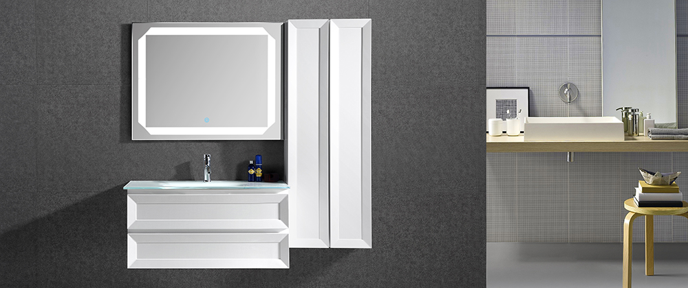 IL563 Modern Design Bathroom Vanity Set with Mirror
