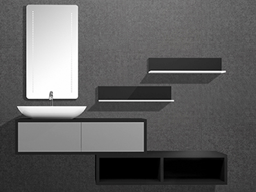 IL-N2104 Luxury Design Bathroom Vanity Set with Mirror
