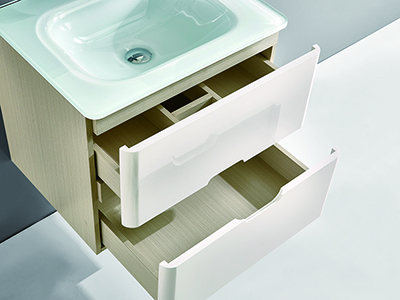 IL1557 Wall Mount Bathroom Vanity with 2 Large Drawers